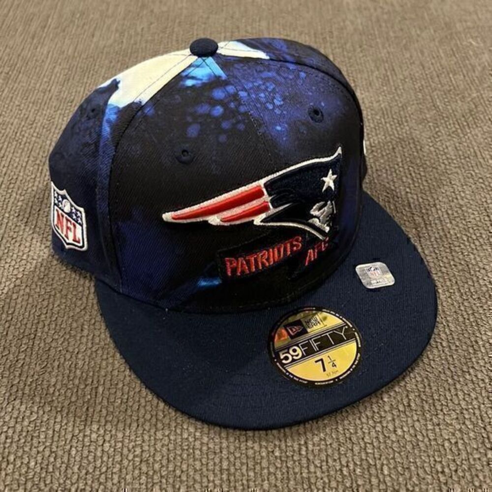 New Era 59Fifty New England Patriots Hat Size 7-1/4